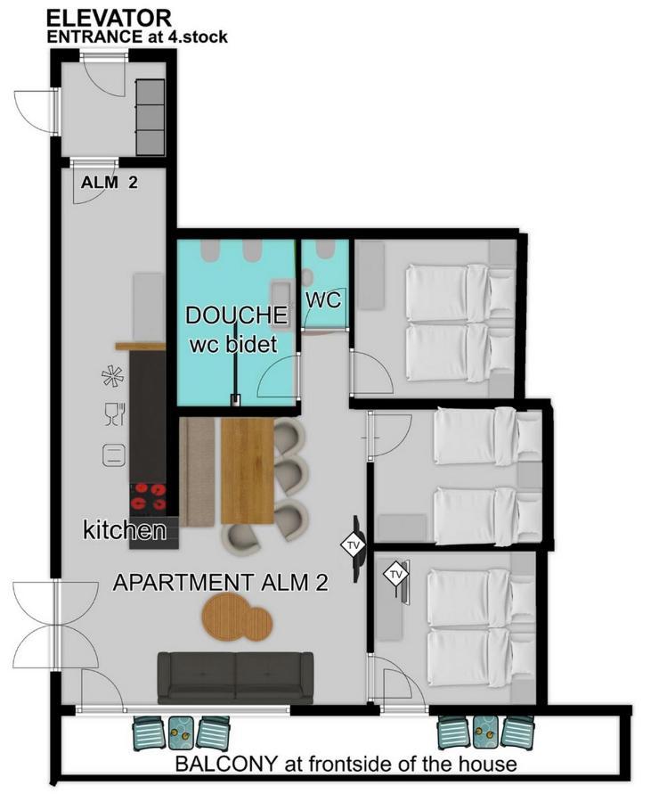 Alm Appartements Zellamsee Zell am See Eksteriør billede